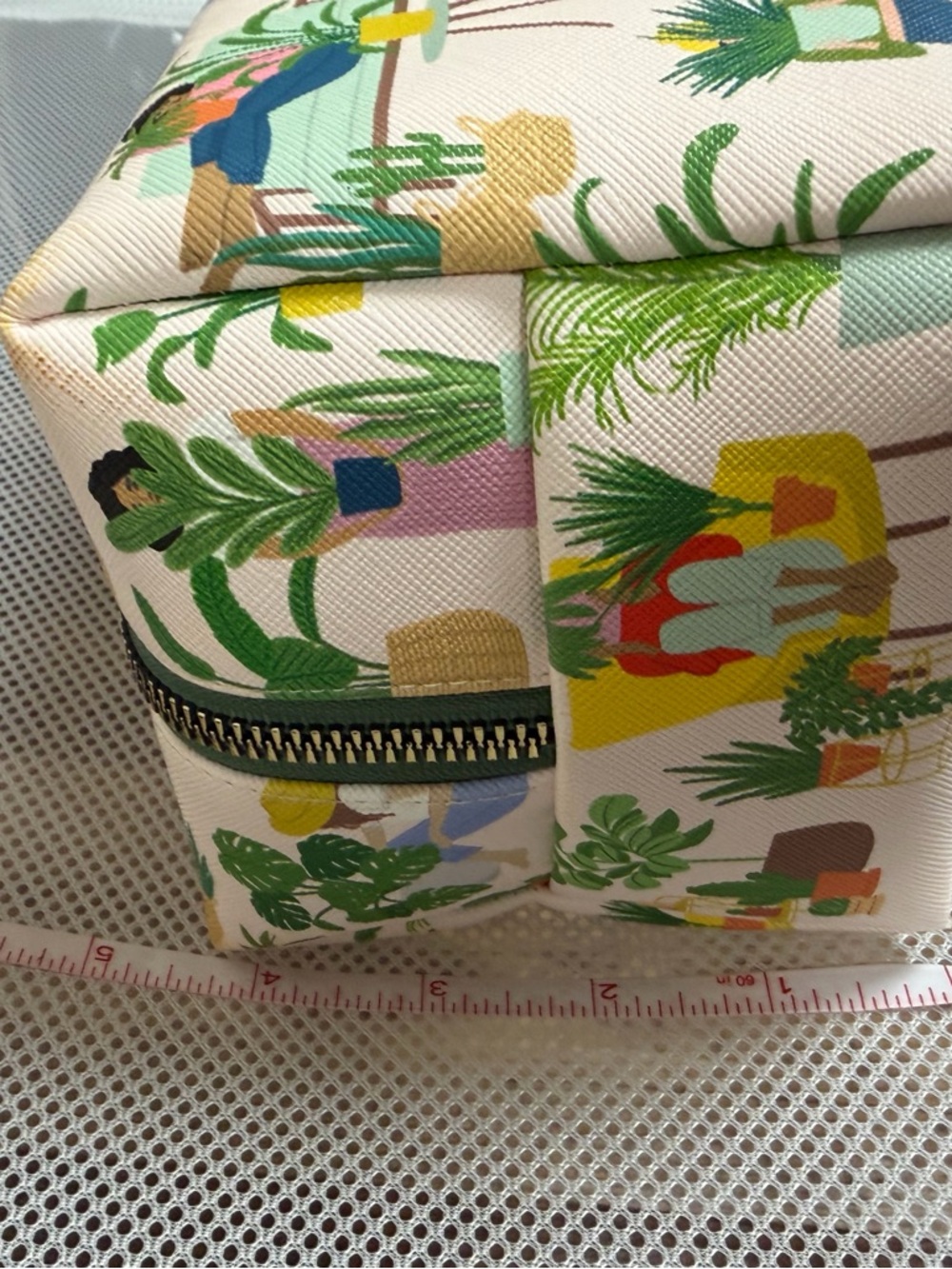 OCS Designs Crazy Plant Lady Toiletry Bag Makeup Case Large Cosmetic Pouch EUC - Picture 6 of 14